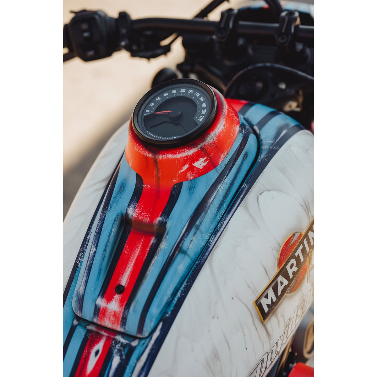 Cult-Werk, Nightster dash cover. Matte black