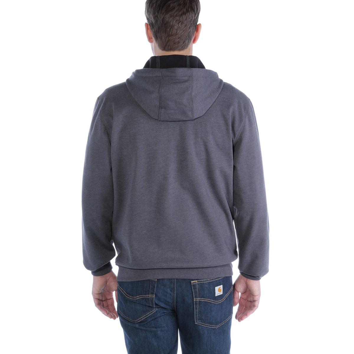 Carhartt Wind Fighter hooded sweatshirt carbon heather