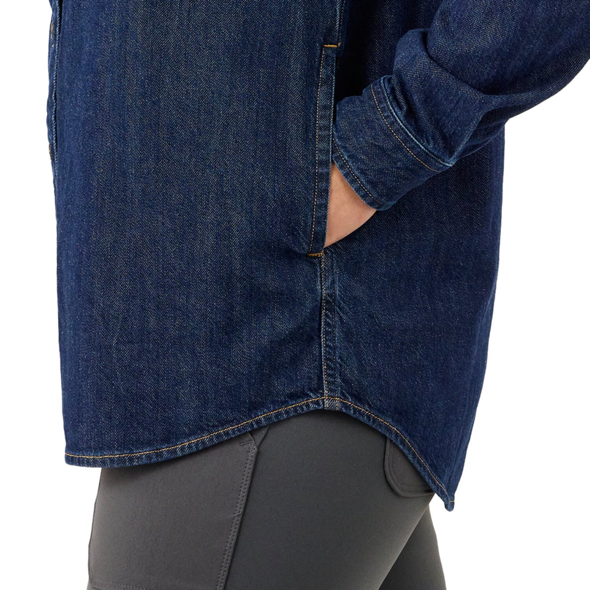 Carhartt Midweight female denim shirt