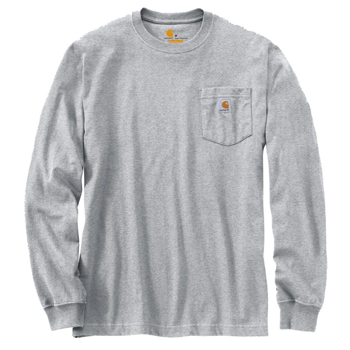 Carhartt Pocket long sleeve heather gray