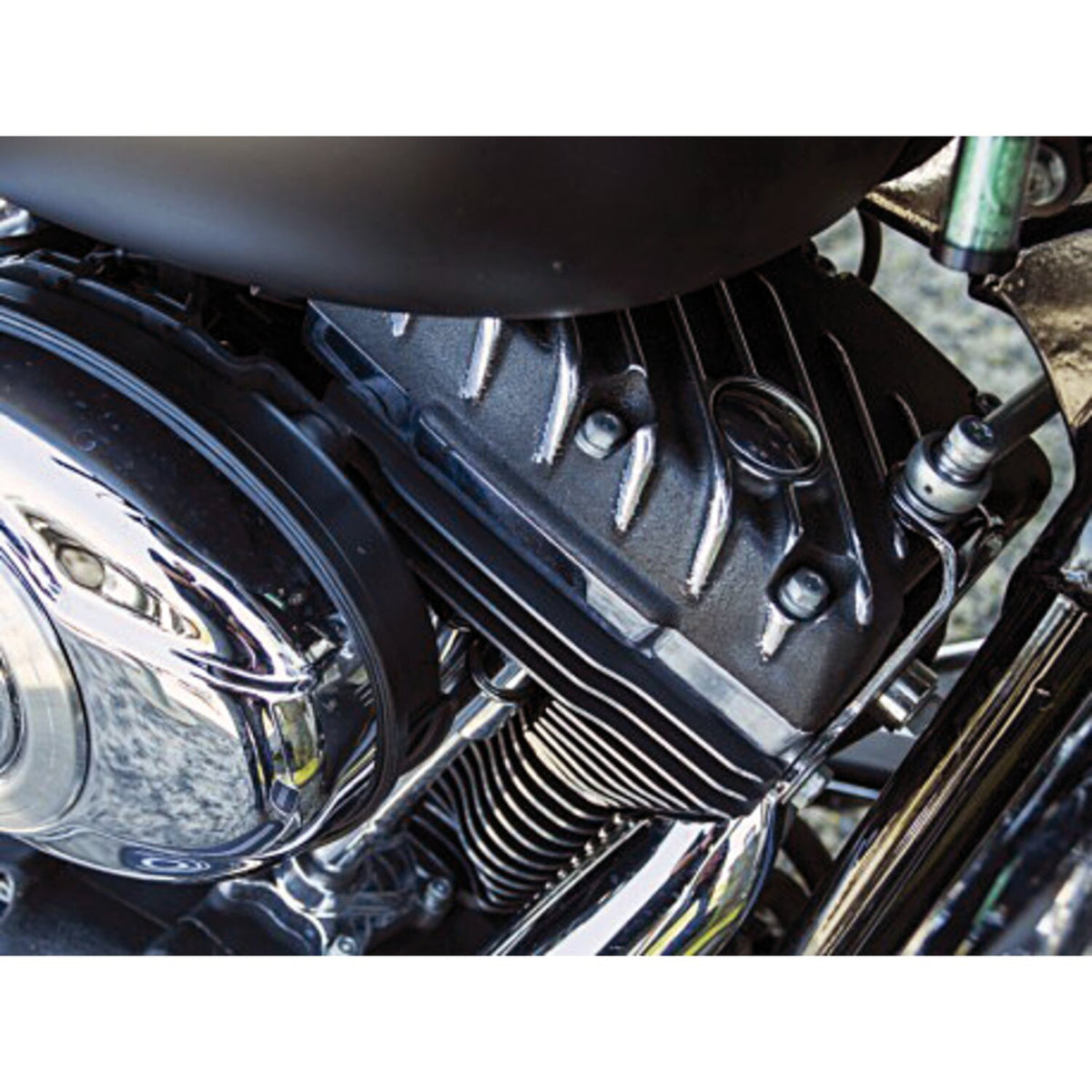 EMD, Twin Cam Snatch rocker cover set. Black Cut