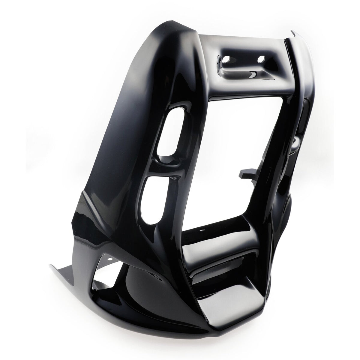Cult-Werk, radiator cover 'Racing'. Gloss black