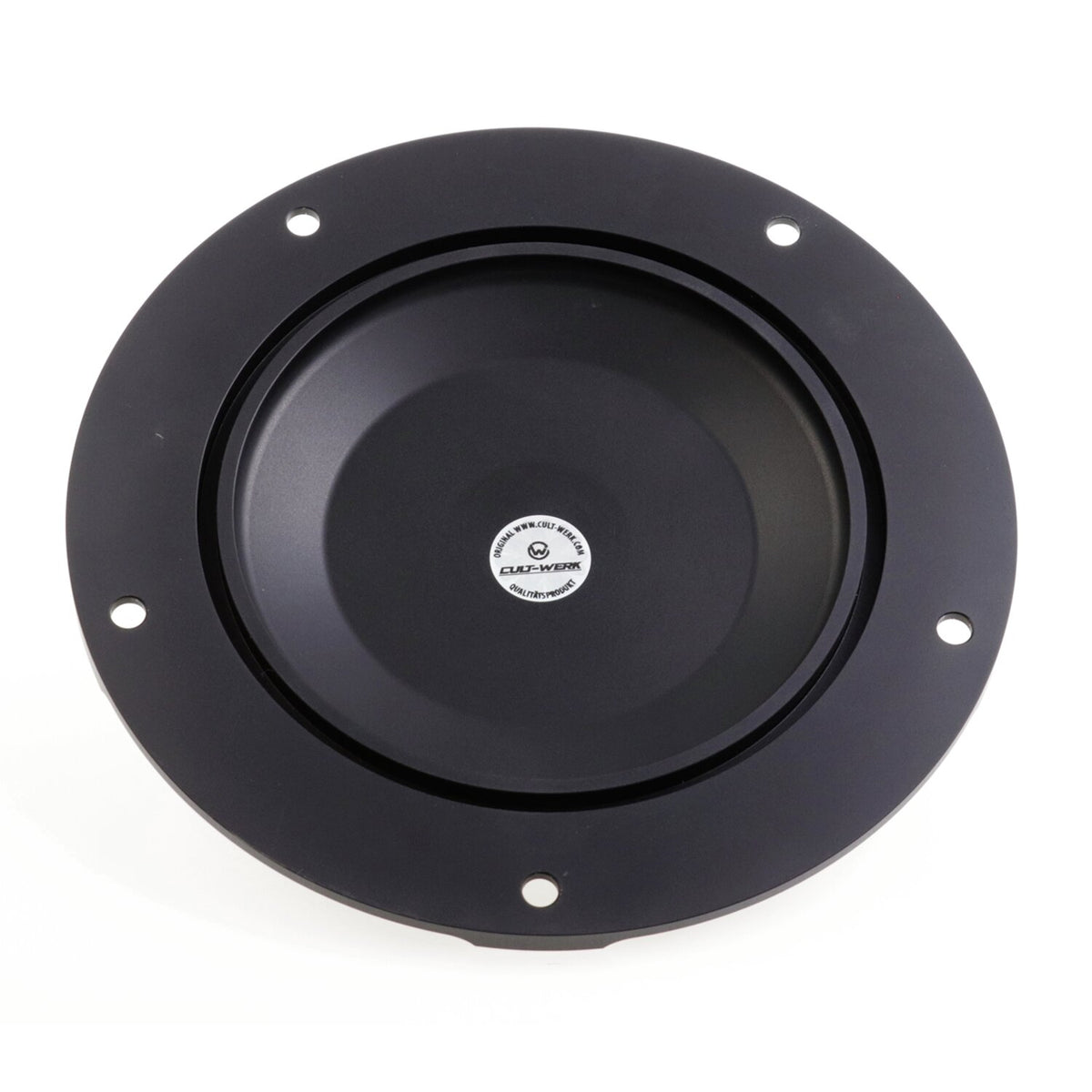 Cult-Werk, derby cover. Black