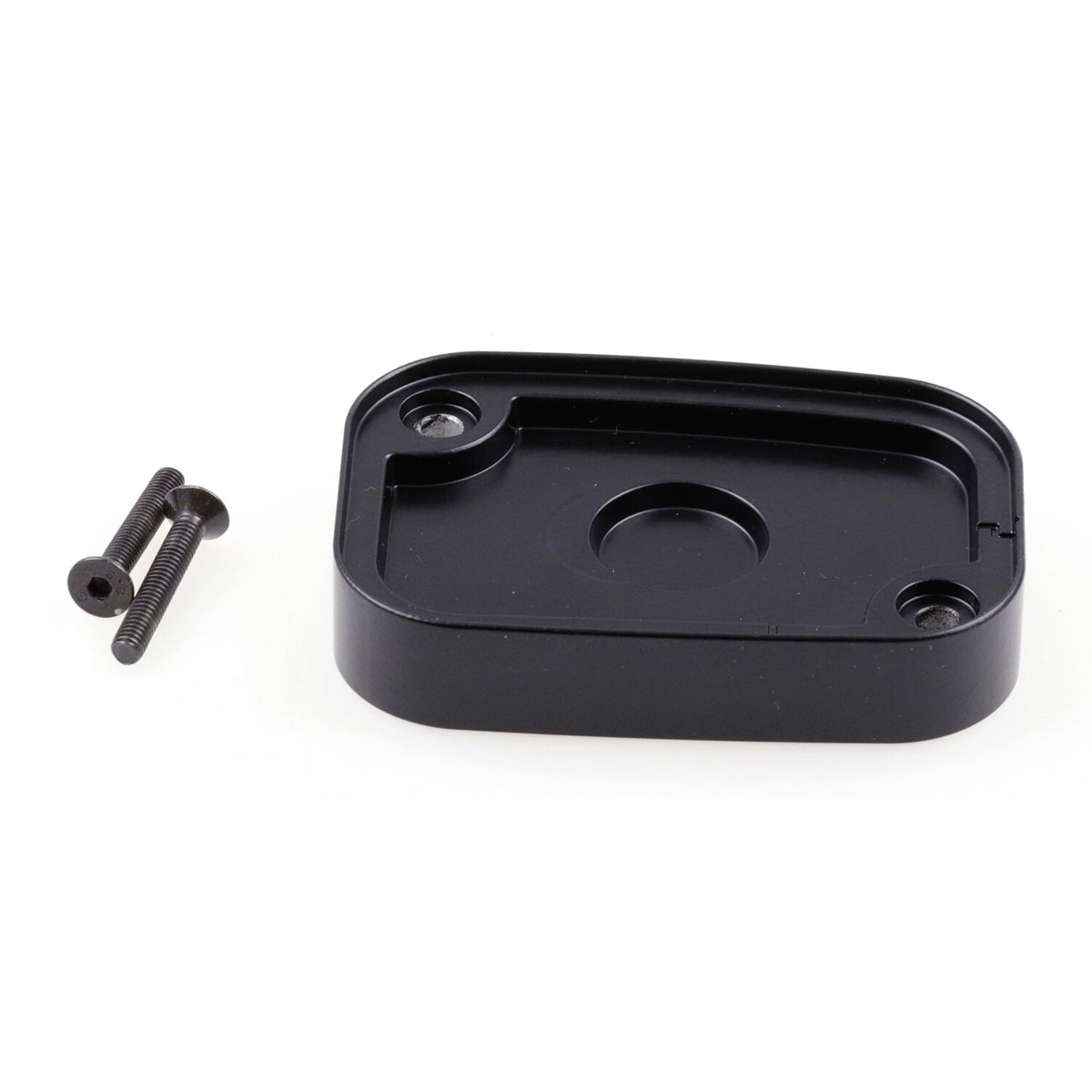 Cult-Werk, master cylinder cover 'Racing'. Black