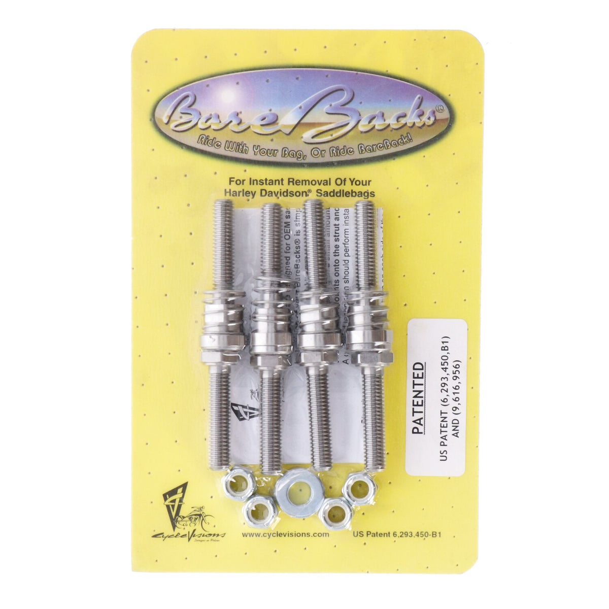 Cycle Visions, barebacks saddlebag mount kit