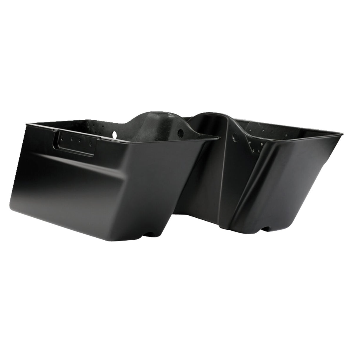Cycle Visions Dyna bagger tail saddlebag, right side
