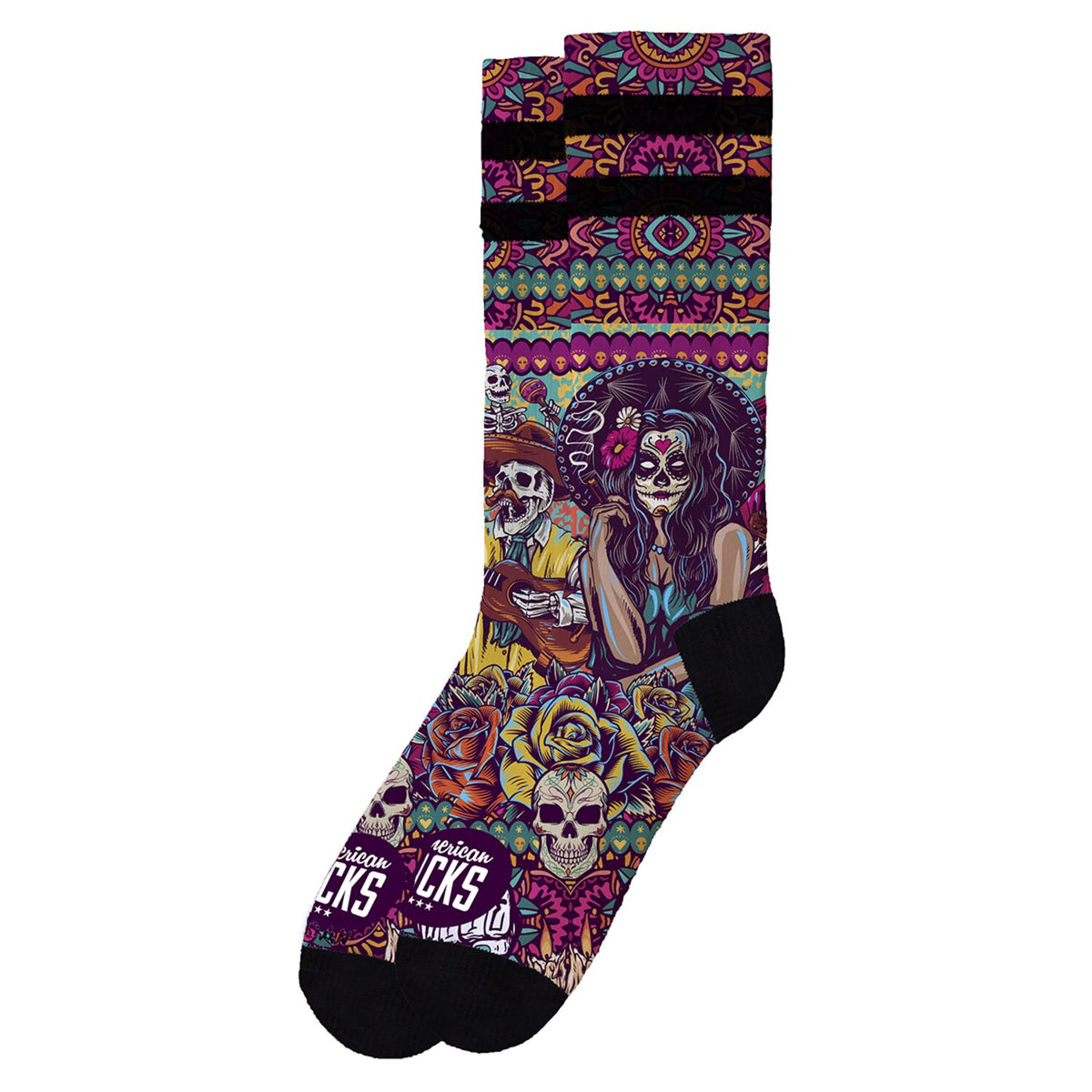 American Socks Dia de los Muertos Signature socks