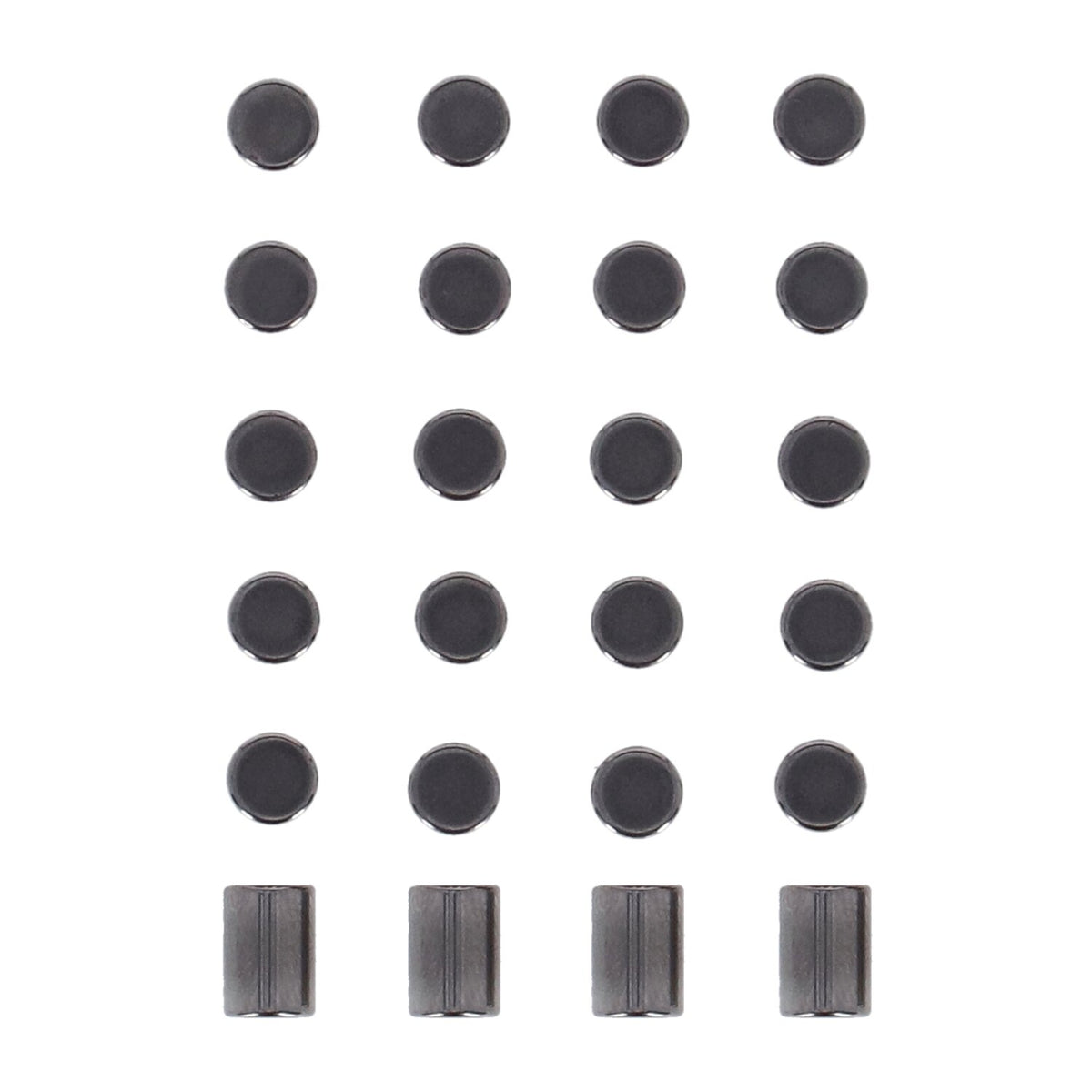 Pinion shaft (left side) crankcase rollers. +.0010"