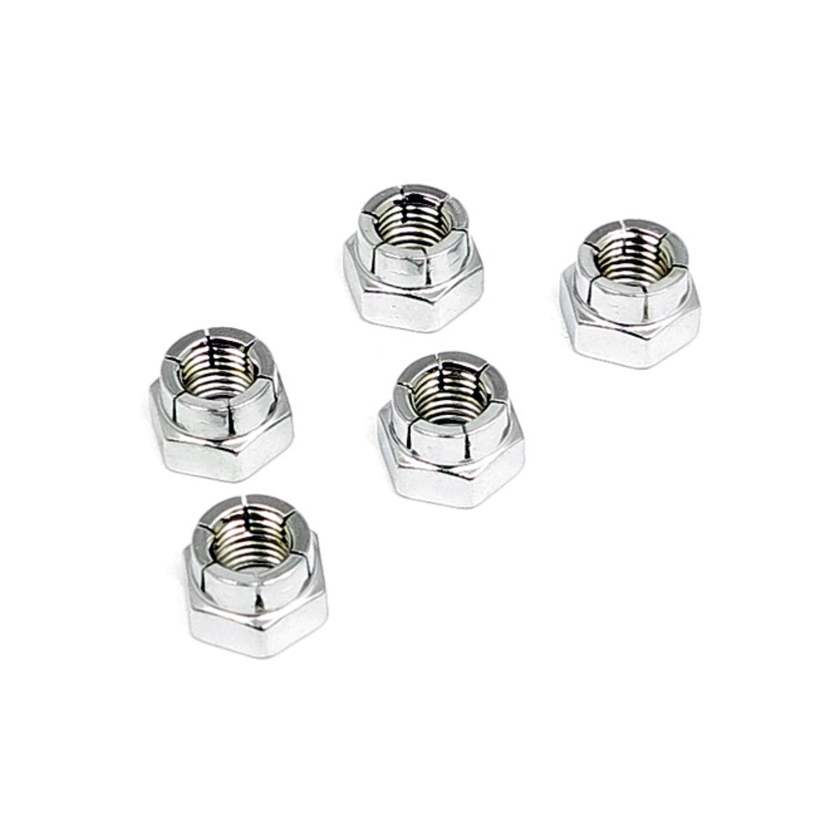 Locknut chrome (flexlock) 3/8-24