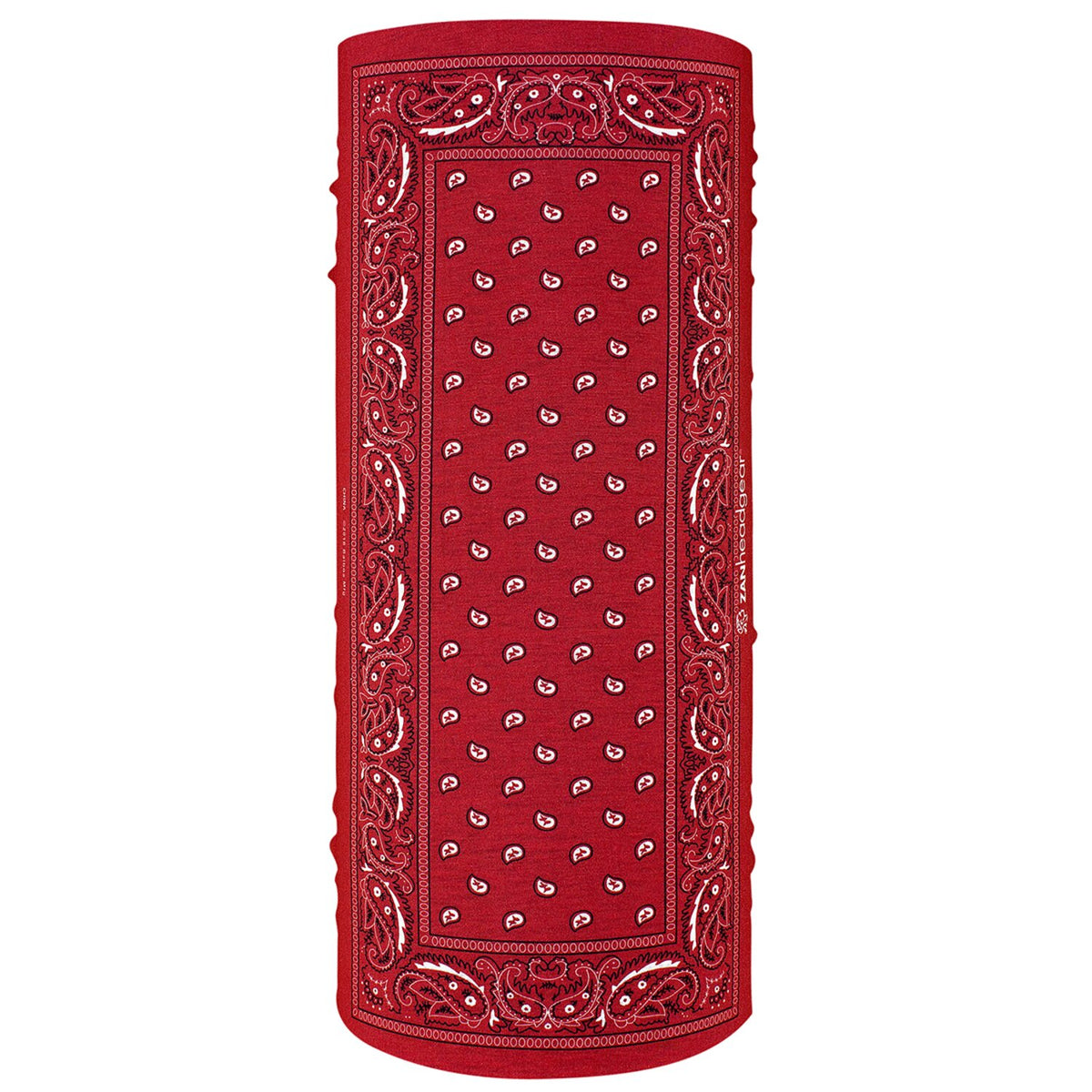 ZANheadgear Motley Tube polyester red paisley