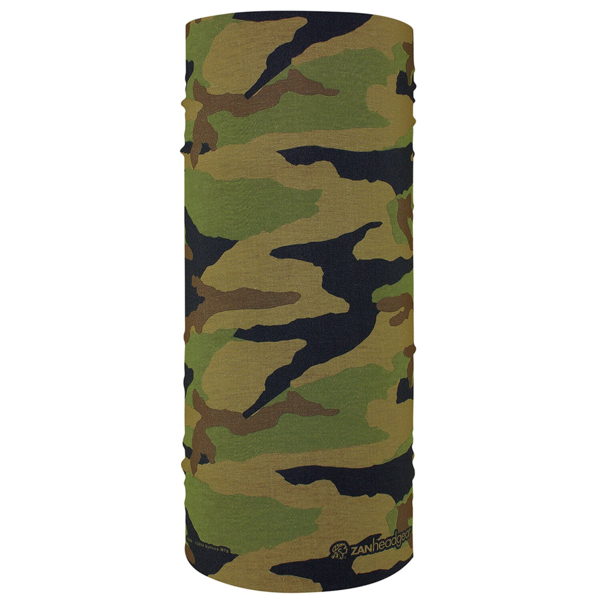 ZANheadgear Motley Tube polyester woodland camo