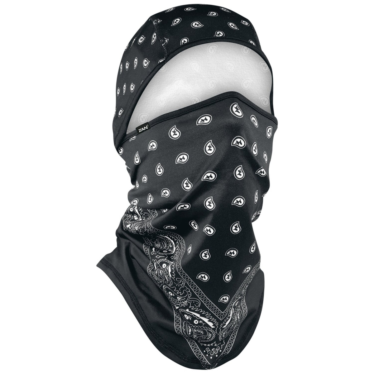 ZANheadgear Balaclava sportflex black paisley