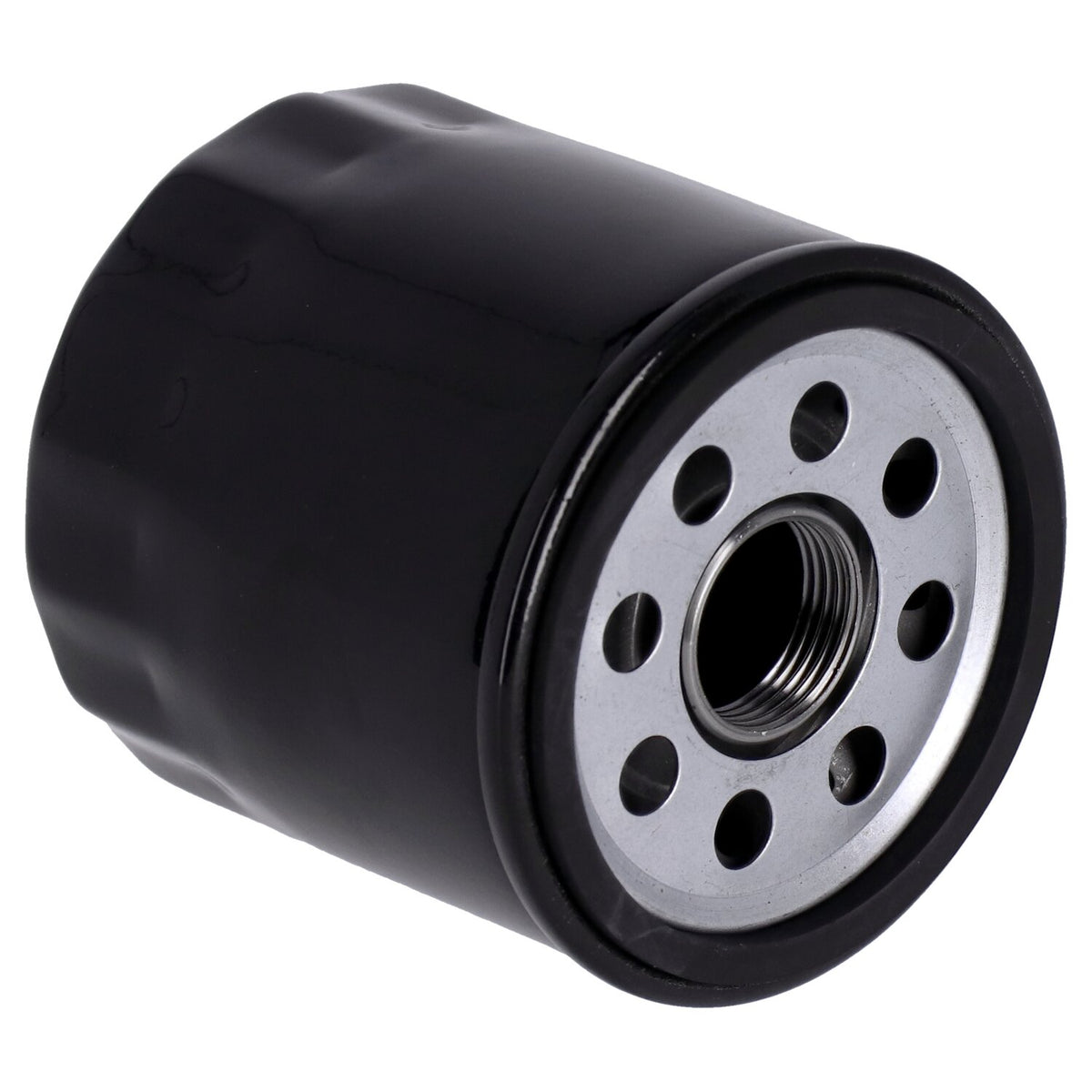 MCS, spin-on oil filter with top nut. Black