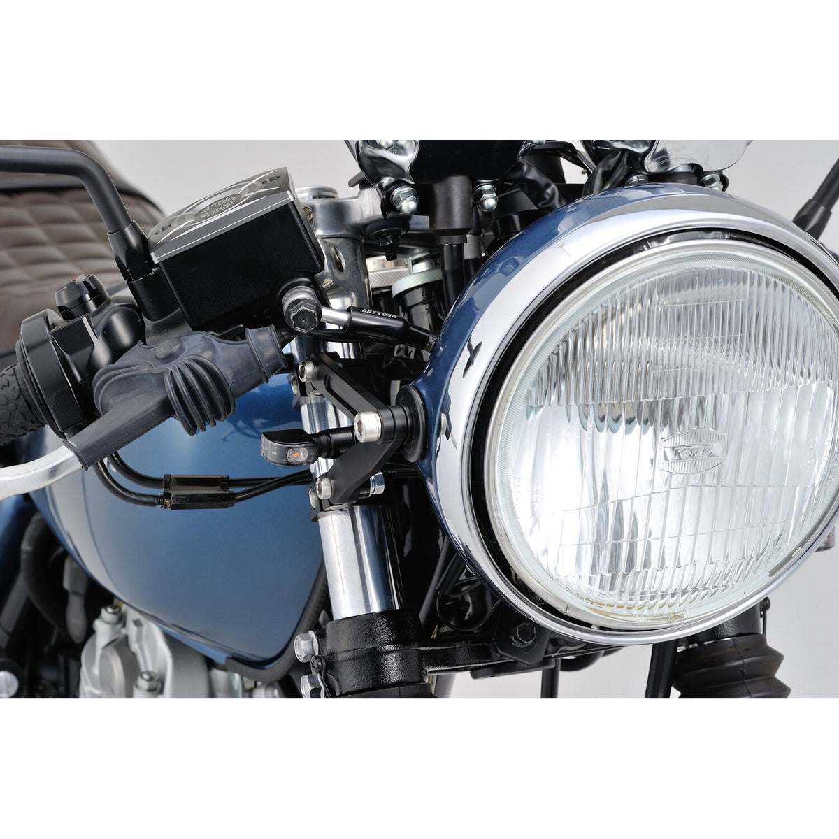 Daytona, Mini 1 D-Light LED turn signals. Clear lens