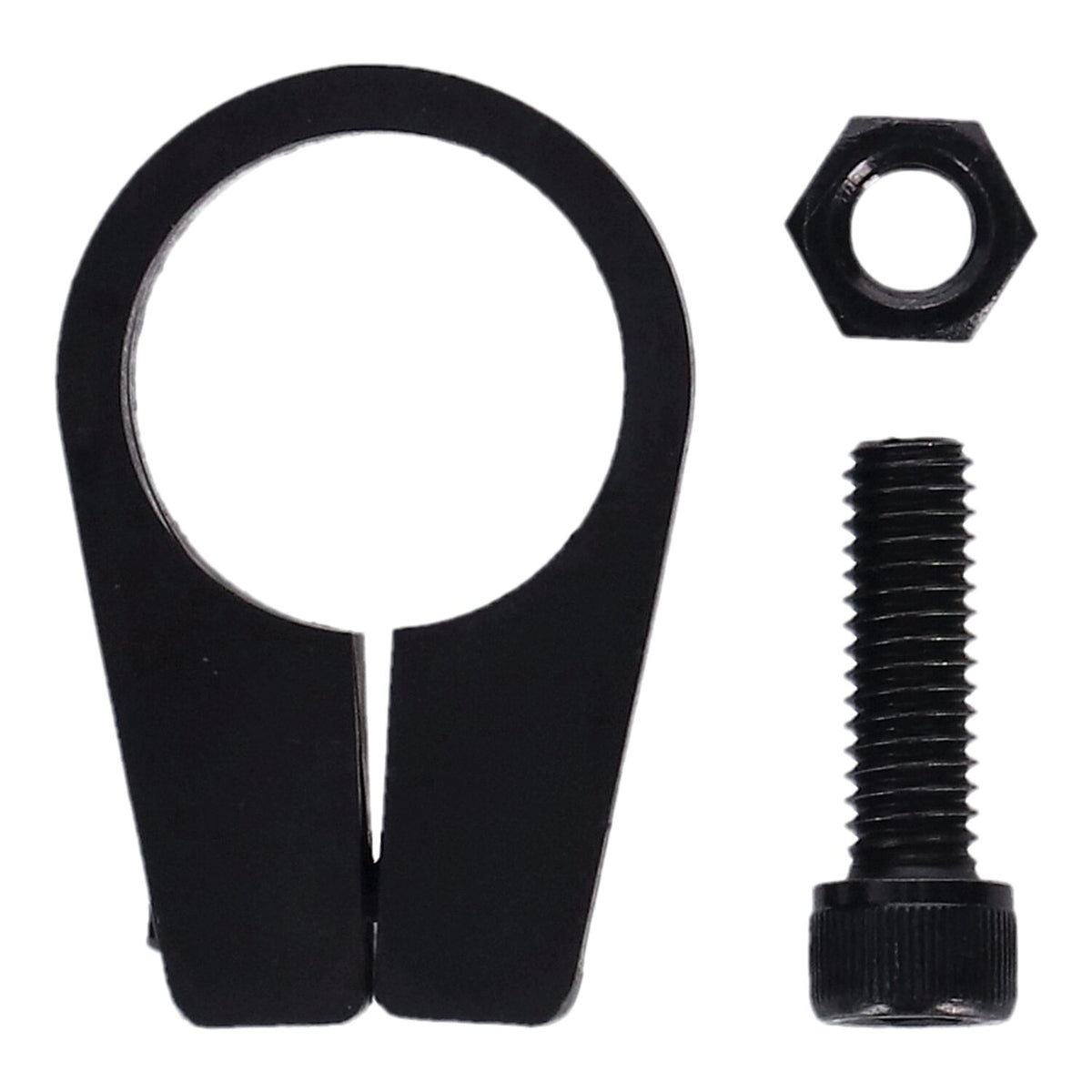 Jagg, universal oil cooler clamp. 1-1/8", black