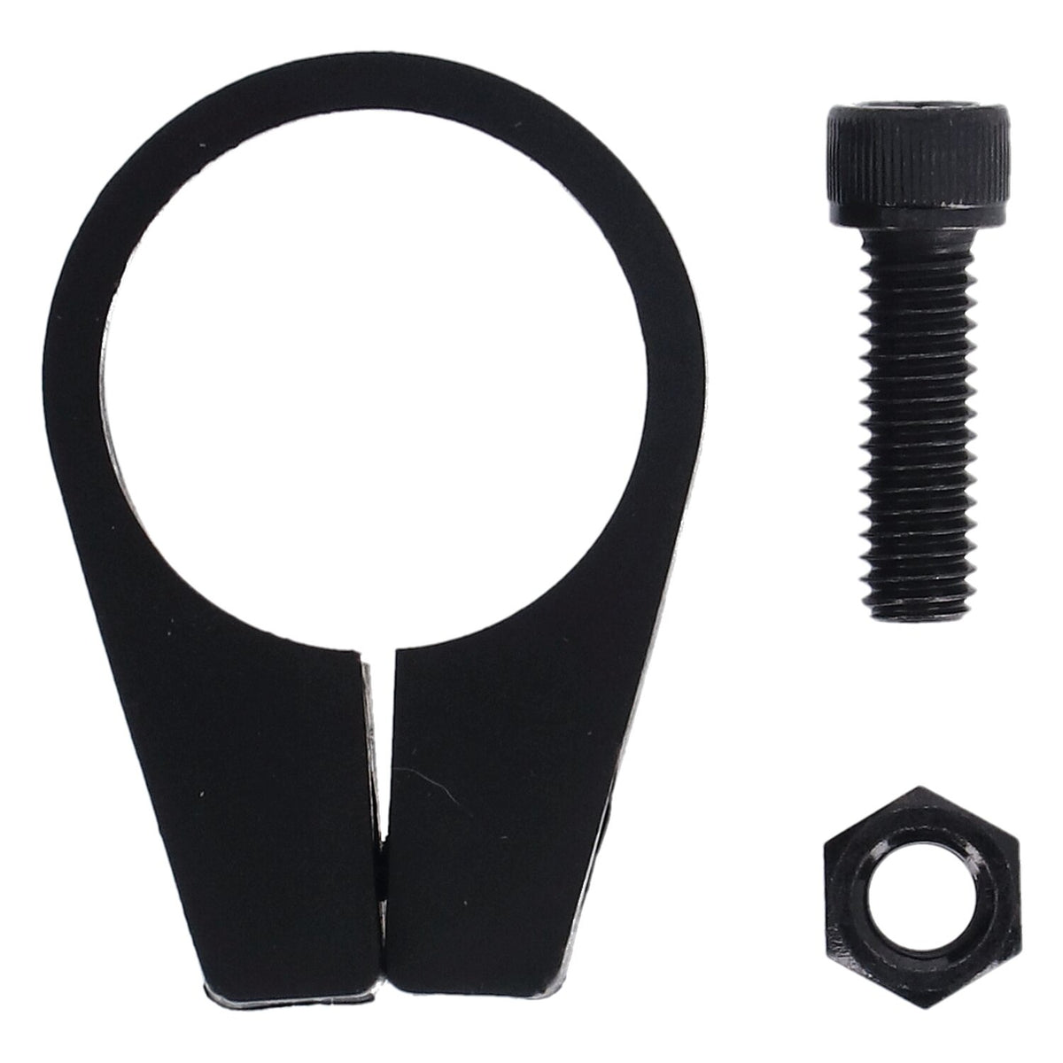 Jagg, universal oil cooler clamp. 1-1/4", black