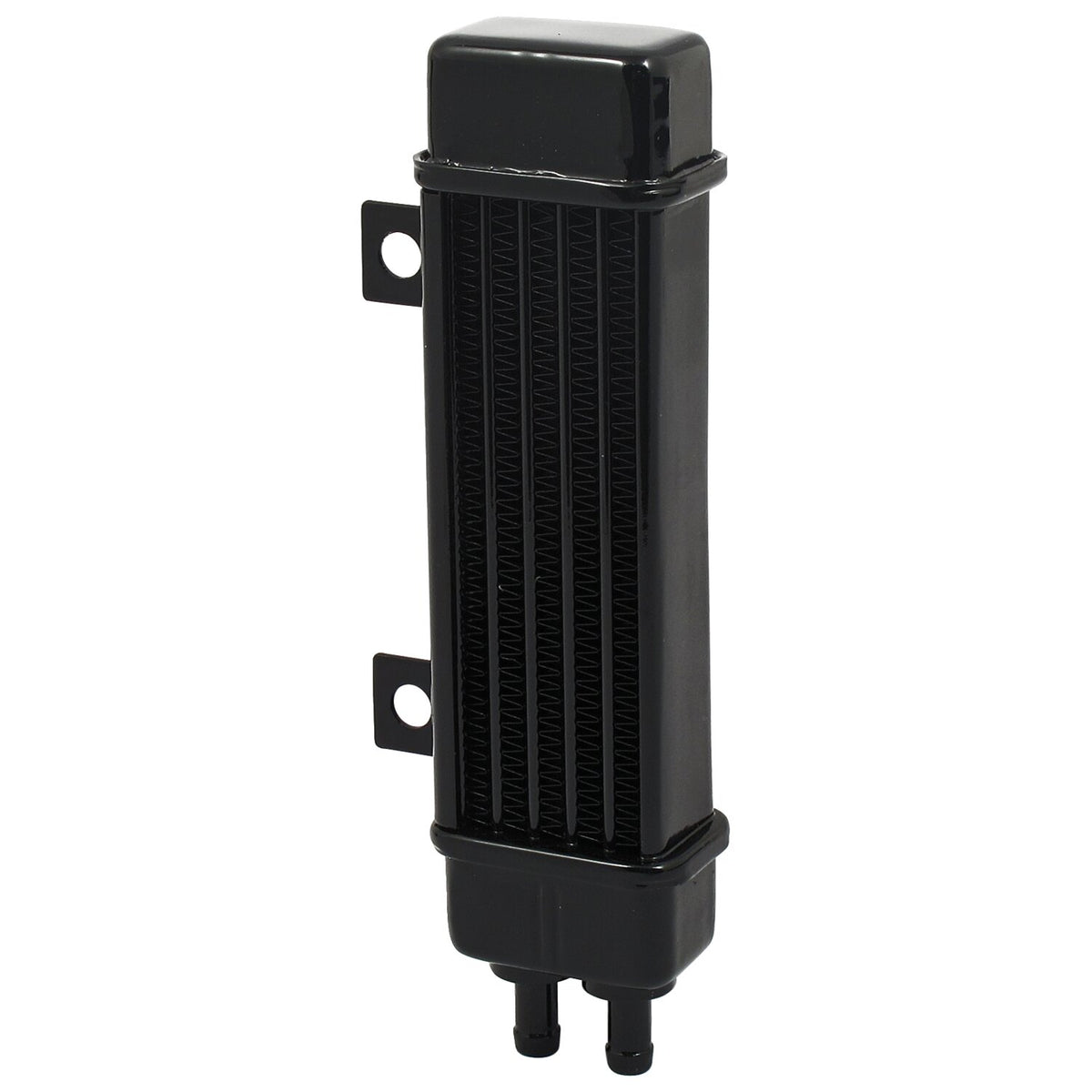Jagg, oil cooler kit. Vertical mount, 6 row, Slimline