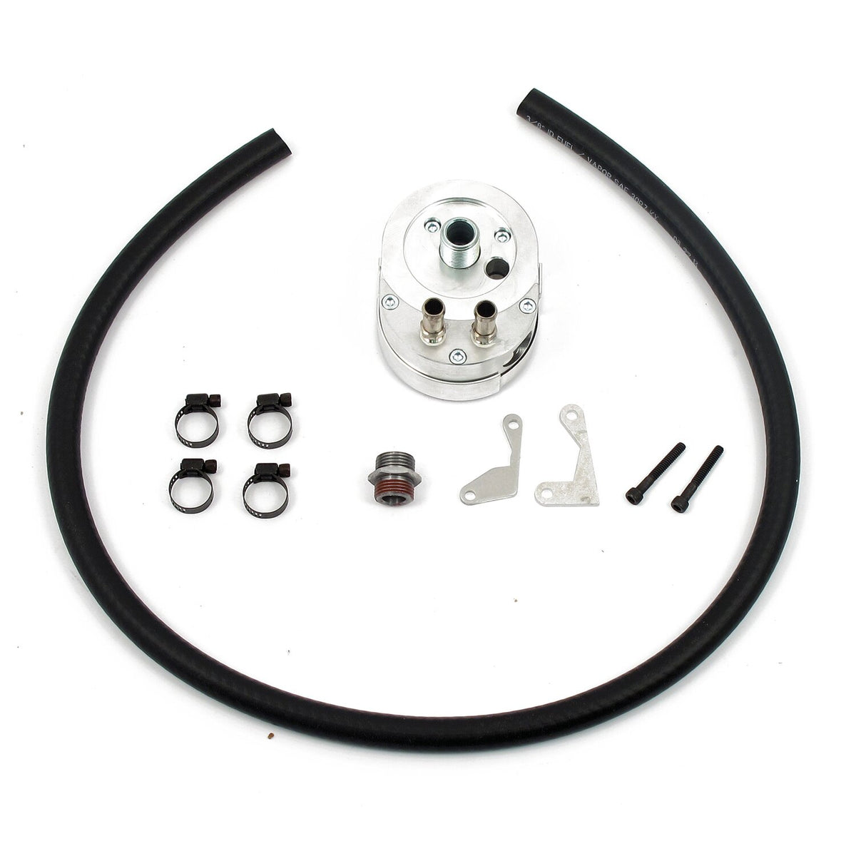 Jagg, oil cooler kit. Low mount - Horizontal - 10 row