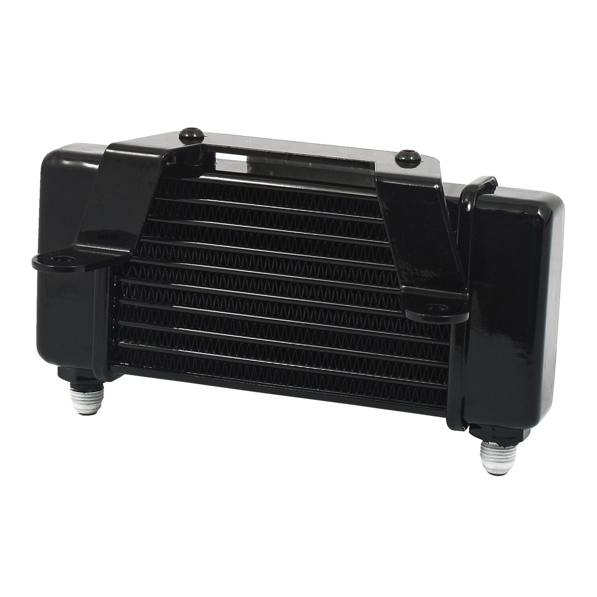 Jagg, oil cooler kit. Low mount - Horizontal - 10 row