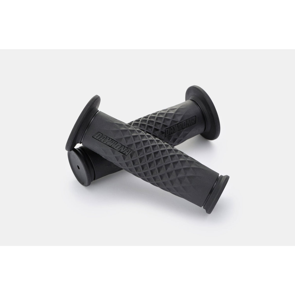 Daytona, 1" Grippy Grip set. WAFFLE. Black