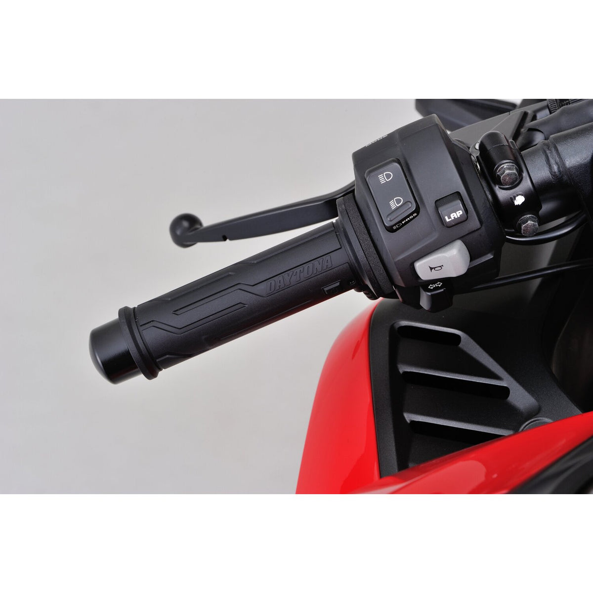 Daytona, handlebar grip spacer set. Black