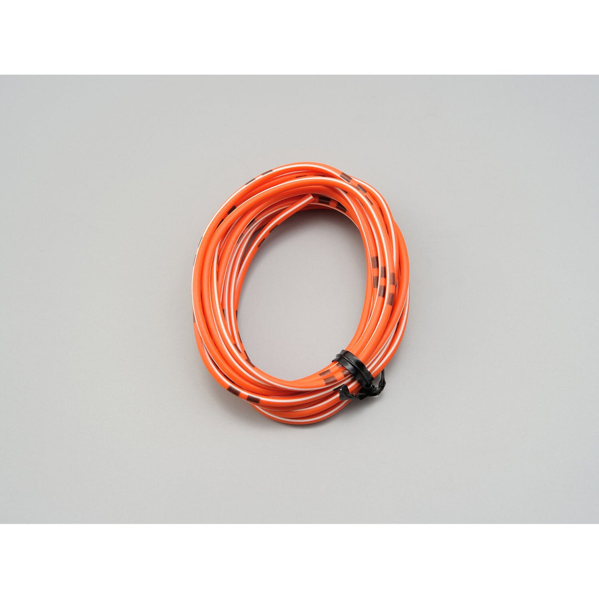 Electrical wire. 2 meter 0.75sq. orange/white