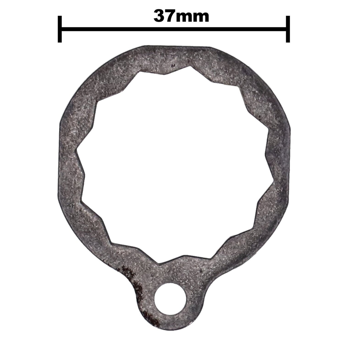 Lockwasher, crankpin nut