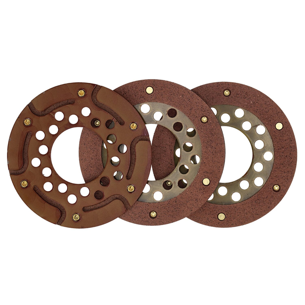 Friction disc set, clutch