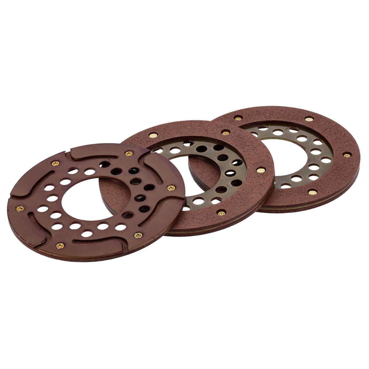 Friction disc set, clutch