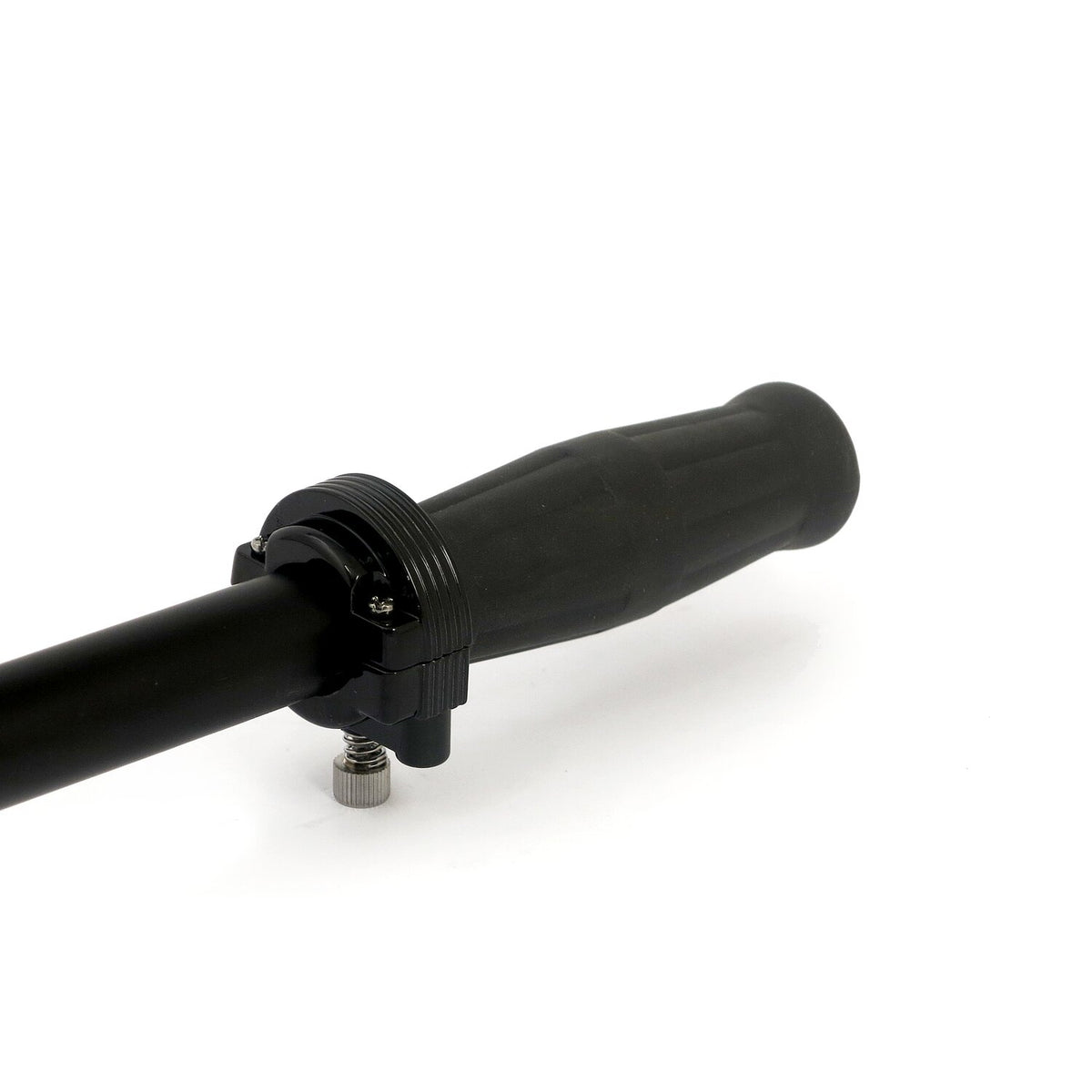 Throttle clamp set, dual cable. Black