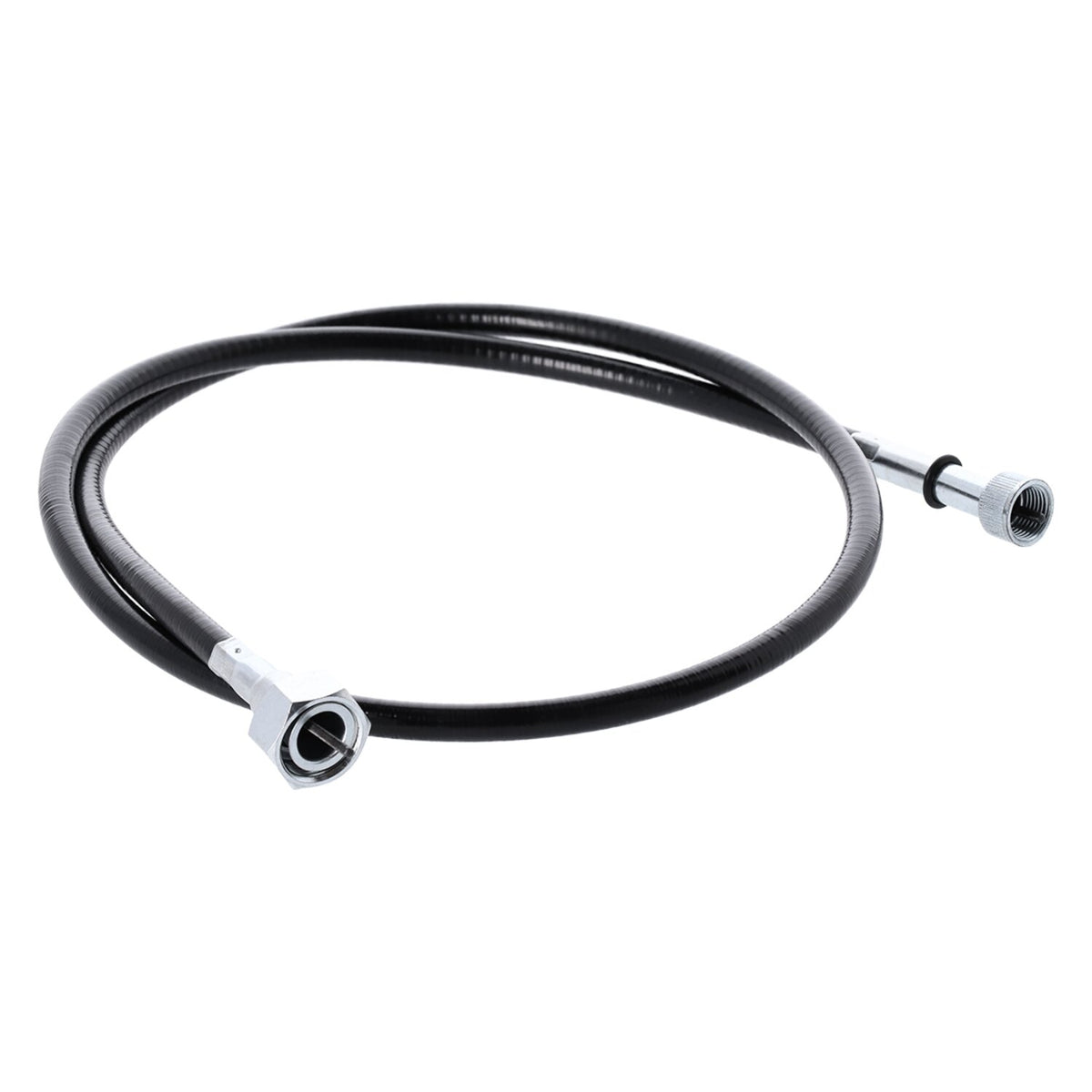 Speedo cable, rear wheel drive. Black Vinyl