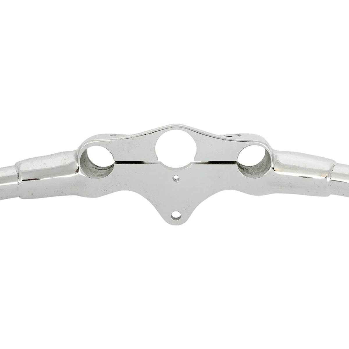 Early springer handlebar, offset, chrome