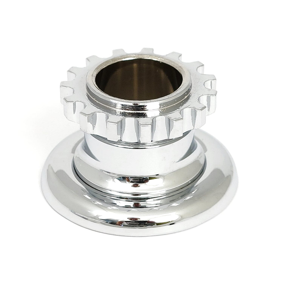 Stem crown nut, Springer forks. Chrome