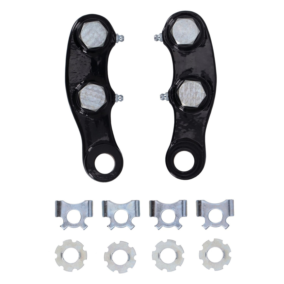Replacement rocket set for +16" & +20" Springer forks. Black
