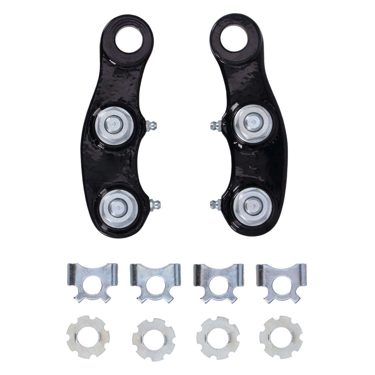 Replacement rocket set for +16" & +20" Springer forks. Black