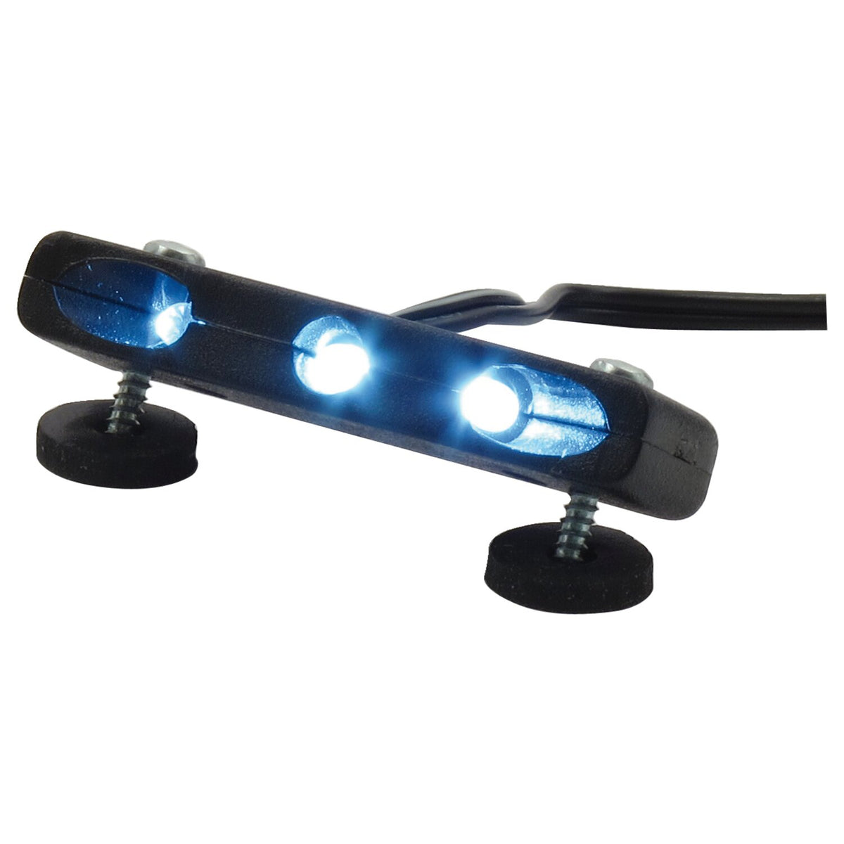 CPV, Micro-LED license plate light & housing. Polished
