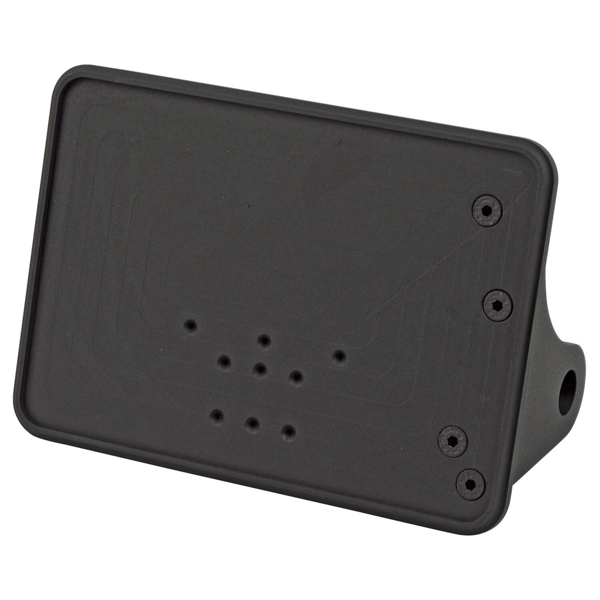 CPV, side mount license plate bracket. Black