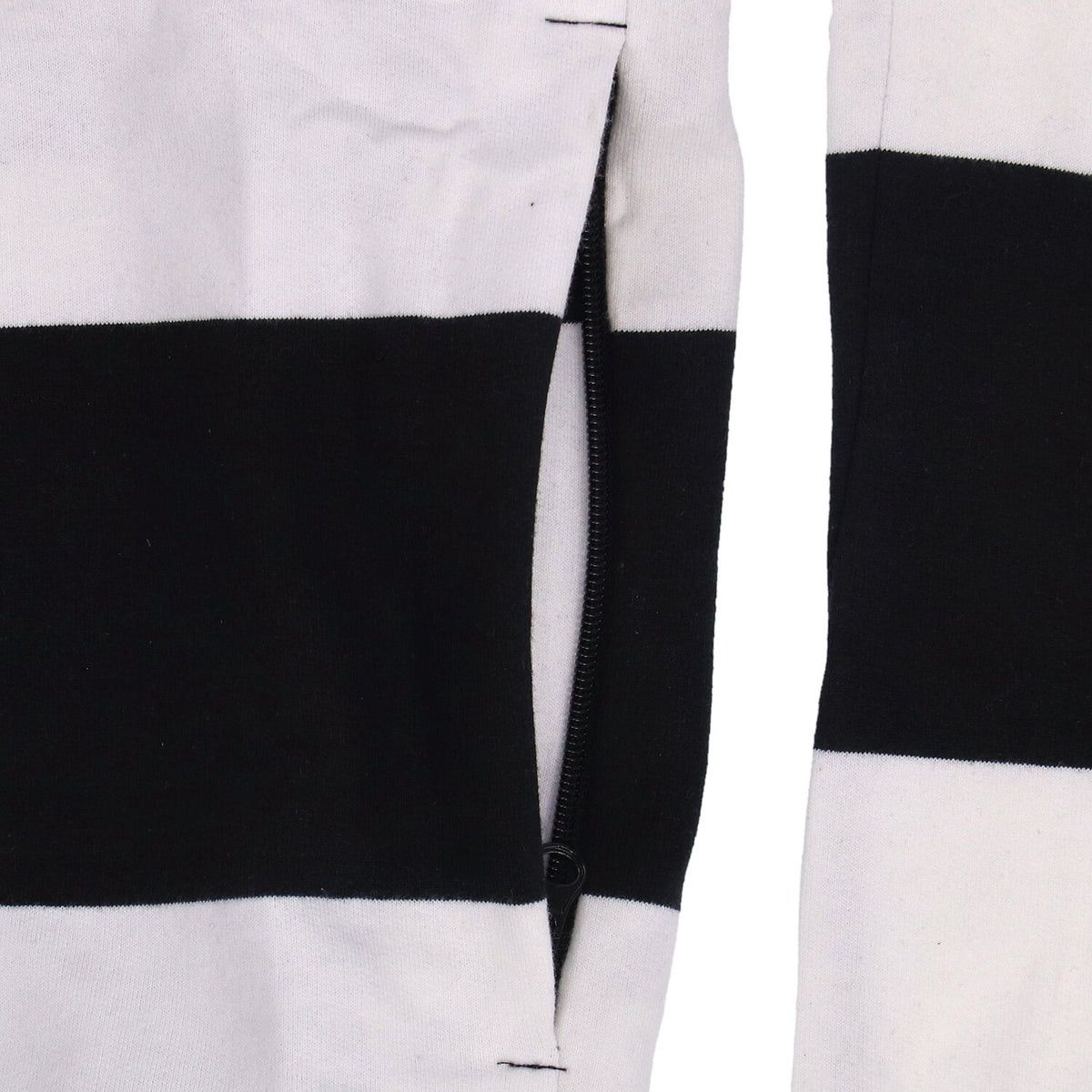 Roeg Shawn stripe sweatshirt off-white/black
