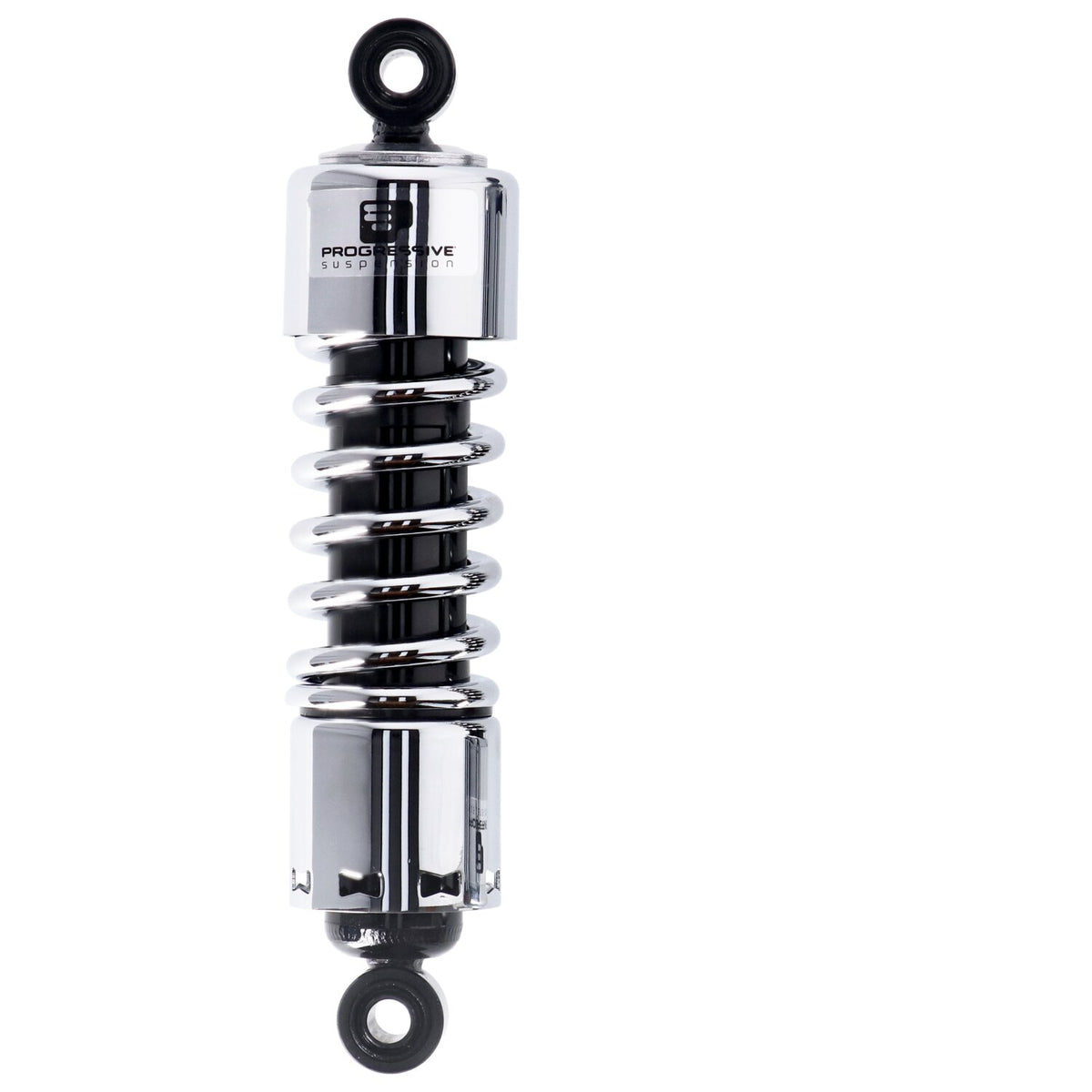 PS, 412 series shock set. 12". STD Duty. Chrome