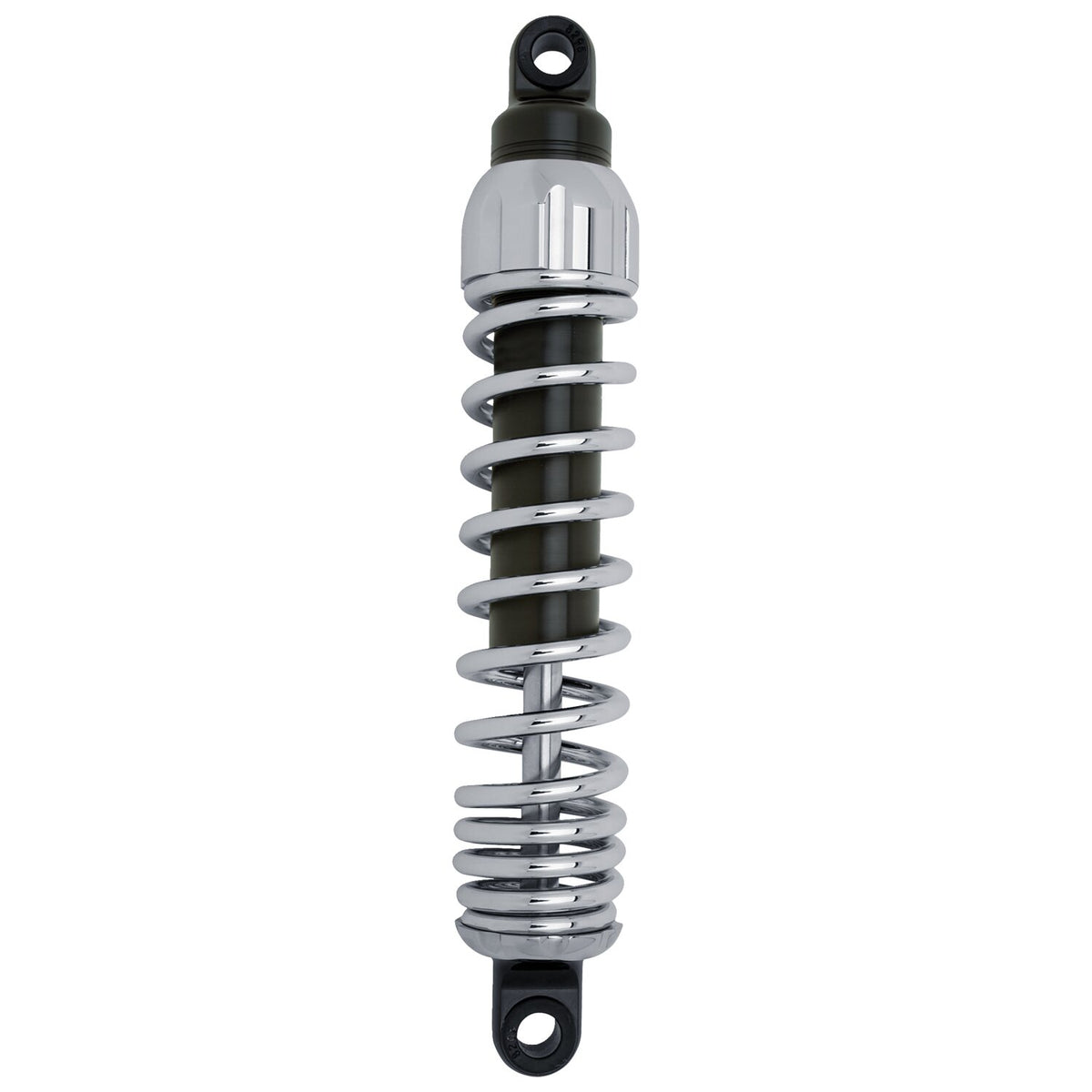 PS, Model 444 shock set. 12". Heavy Duty. Chrome