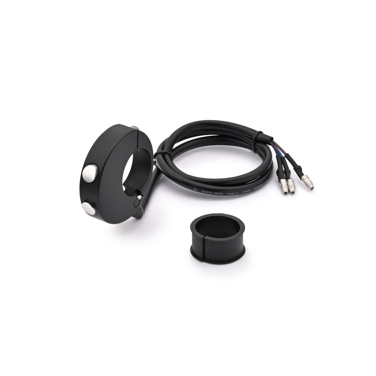 Daytona, dual button speedo handlebar switch. Black