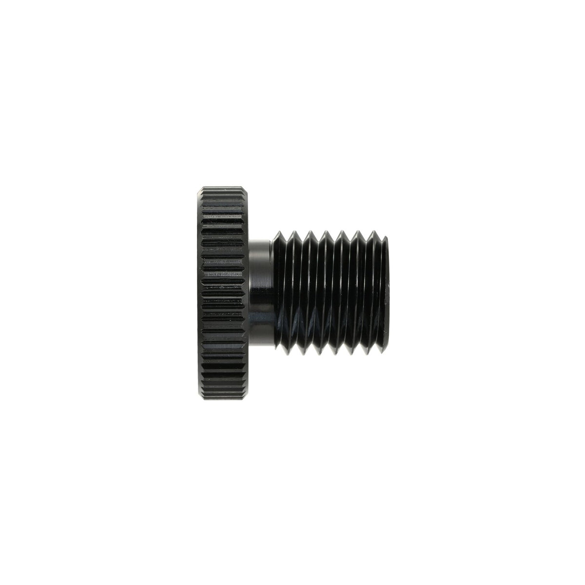 Daytona, mirror hole plug. Black. LHT