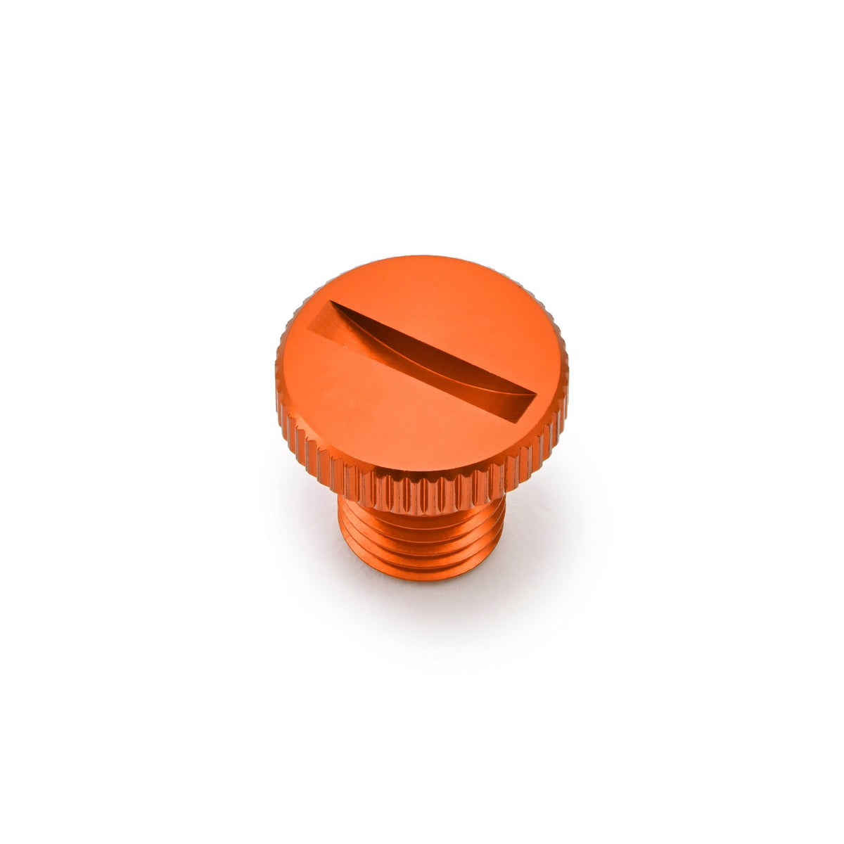 Daytona, mirror hole plug. Orange. LHT