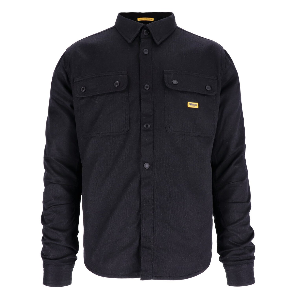 Roeg Chris wax overshirt black
