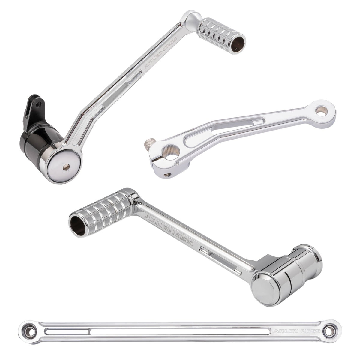 Arlen Ness, Speedliner solo shift foot control kit. Chrome