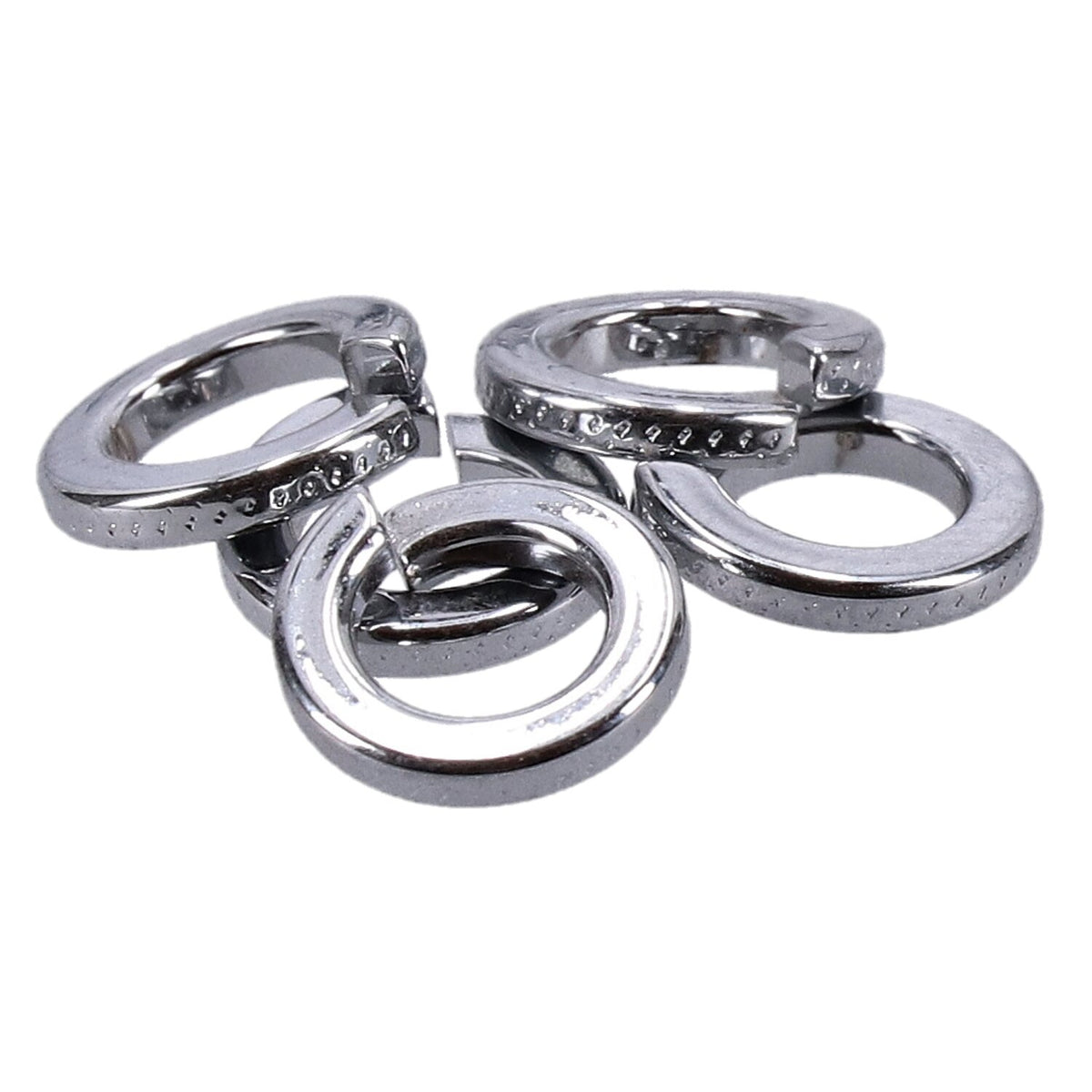 Chrome lockwasher, 5/8 inch