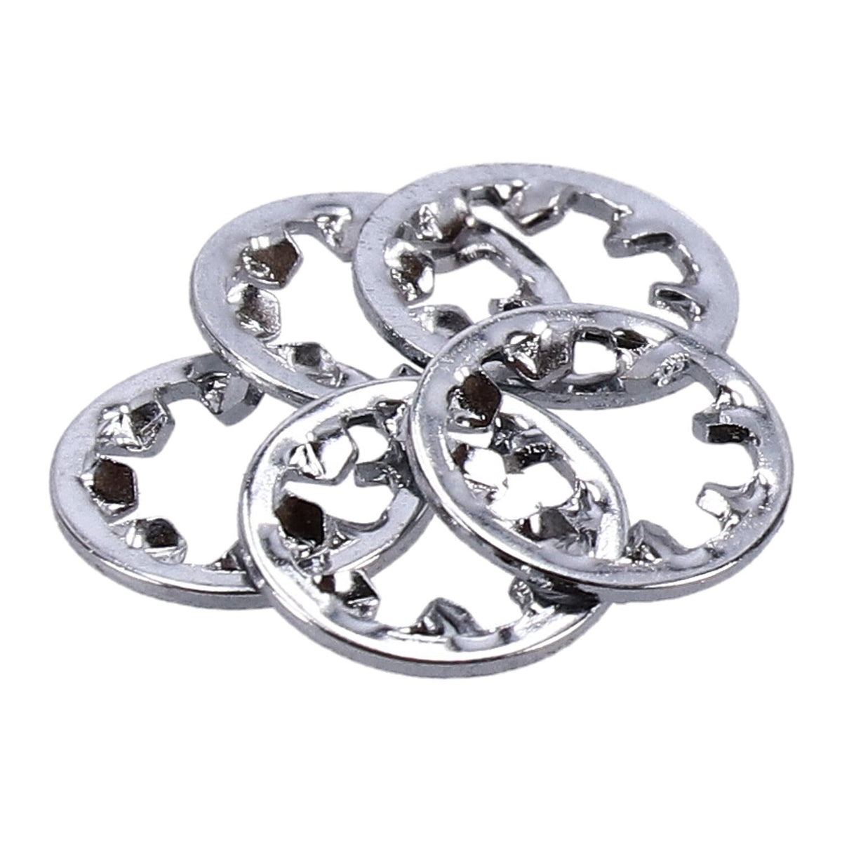 Chrome ext. lockwasher, 7/16 inch