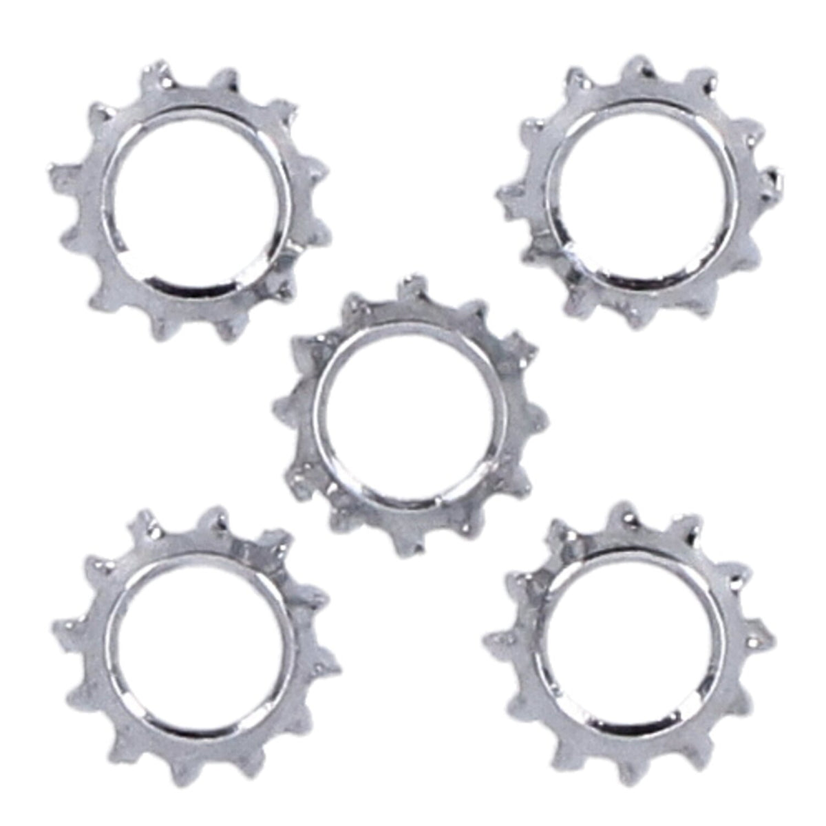 Chrome ext. countersunk lockwasher, 5/16