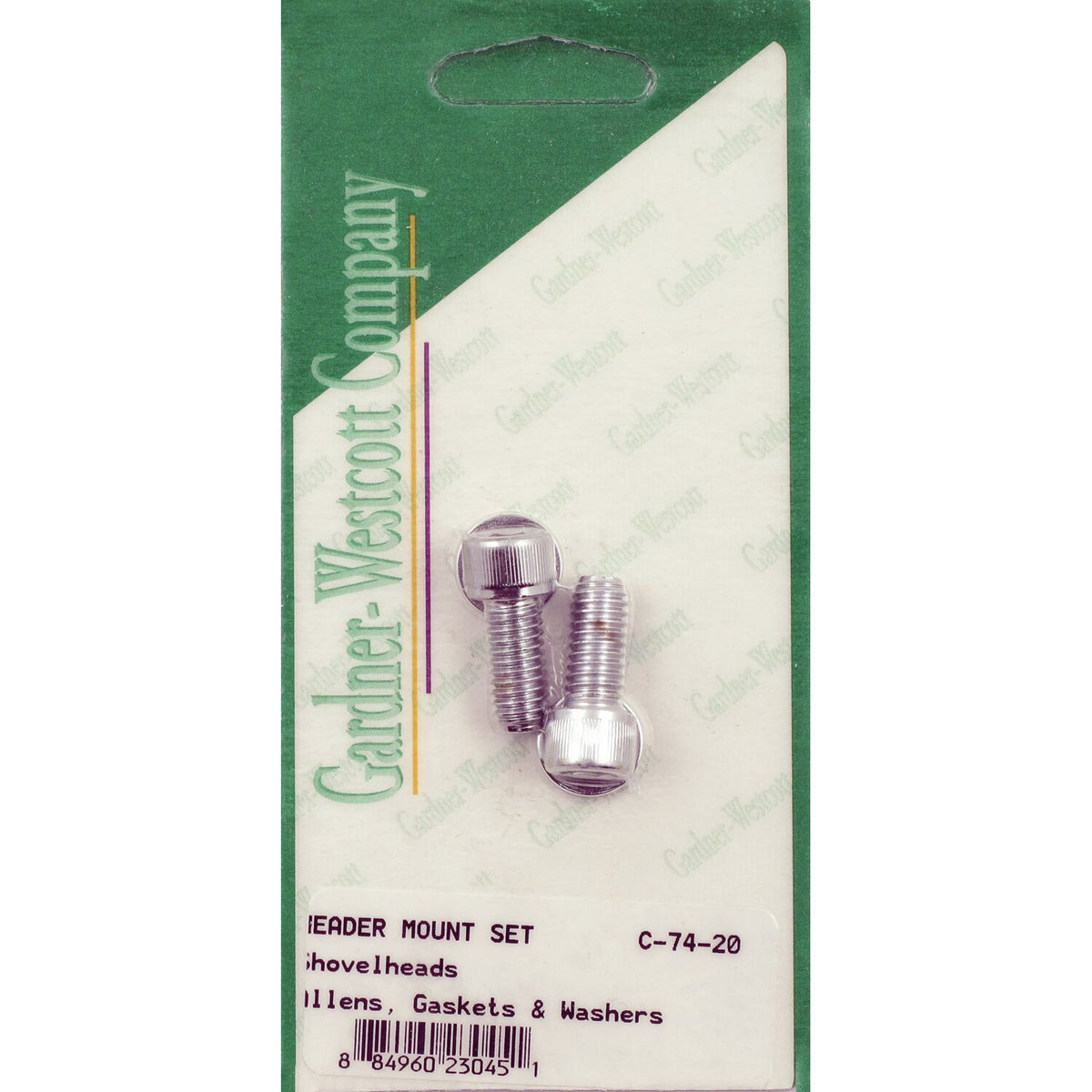 Gardner-Westcott, exhaust mount kit. Chrome allen