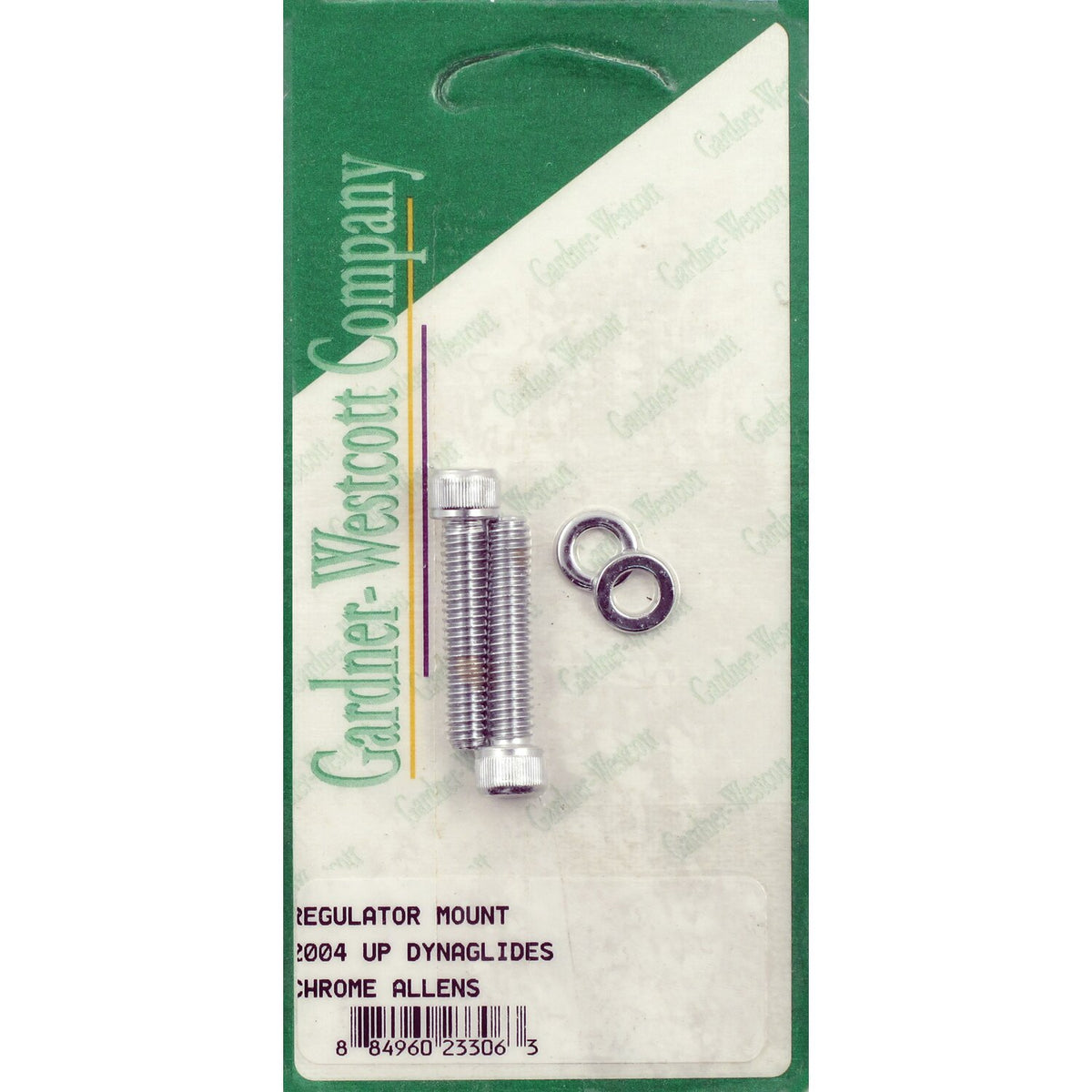GW, voltage regulator/rectifier mount kit. Chrome allen
